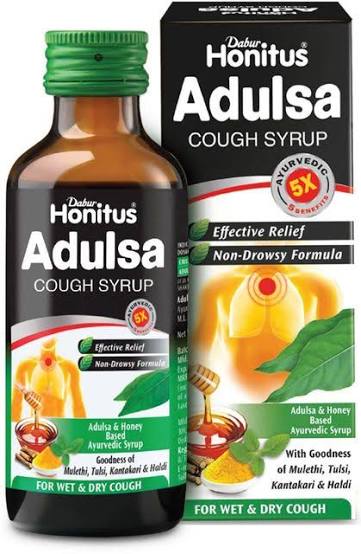 Honitus Adulsa Cough Syrup 100 ml