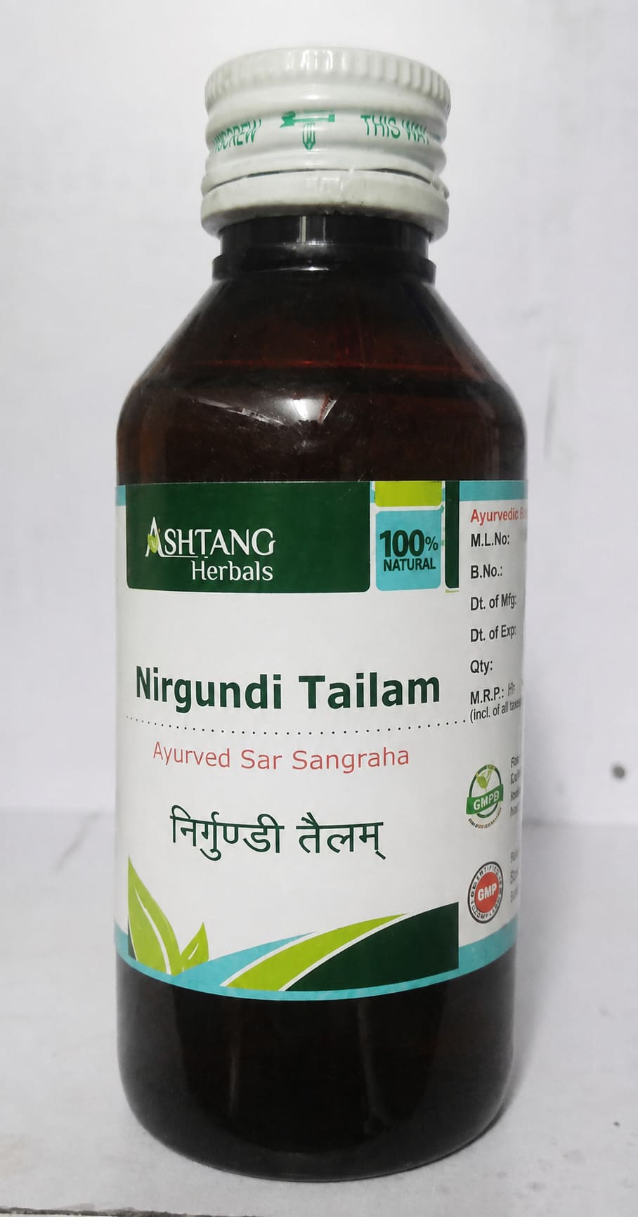 Nirgundi Tailam 1000 ml