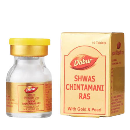 Shwas Chintamani Ras Gold 10 Tabs