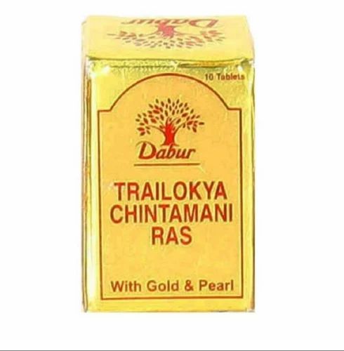 Trilokyachintamaniras (Gold) 10 Tabs
