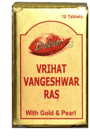 Vrihat Bangeshwar Ras (Gold) 10 Tabs