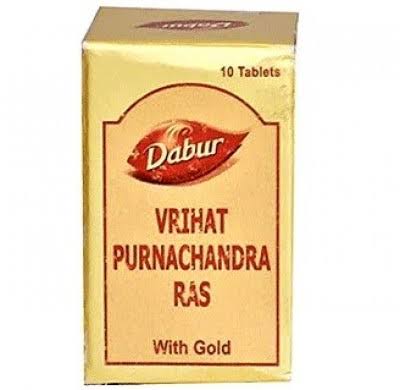 Vrihat Purnachand Ras (Gold) 10 Tabs