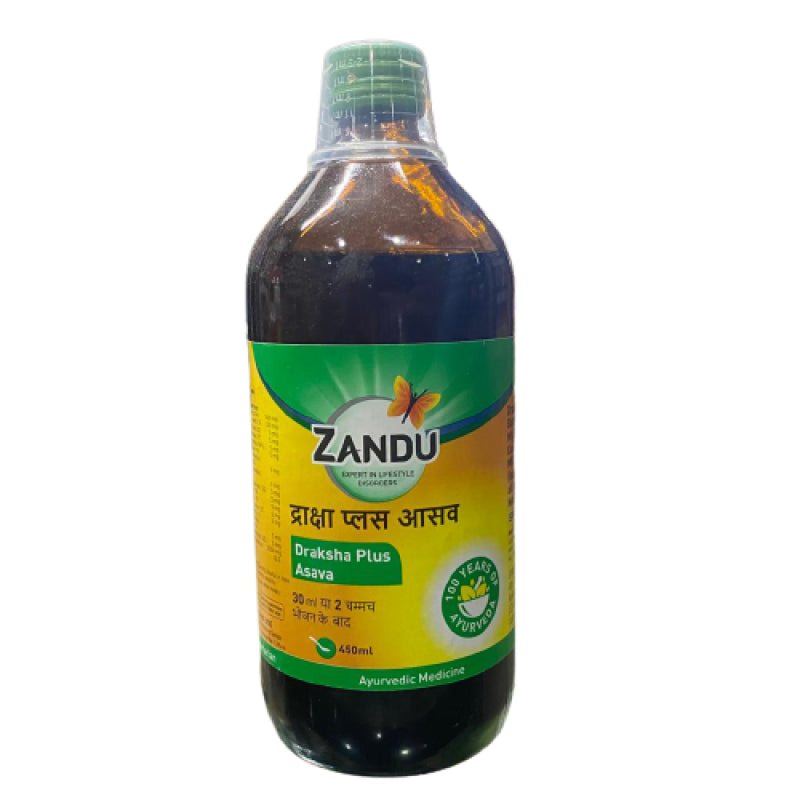 Zandu Draksha Plus Asava | Improves Digestion