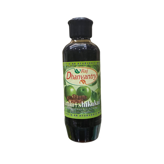 Raj Dhanvantary amla shikakai Shampoo