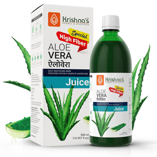 Krishna's Aloe Vera Juice Special High Fibre