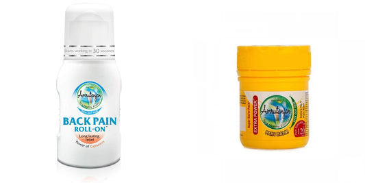 Amrutanjan Back Pain Roll-On & Balm Combo
