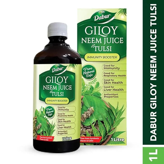 Dabur Giloy Neem Juice with Tulsi 1 ltr