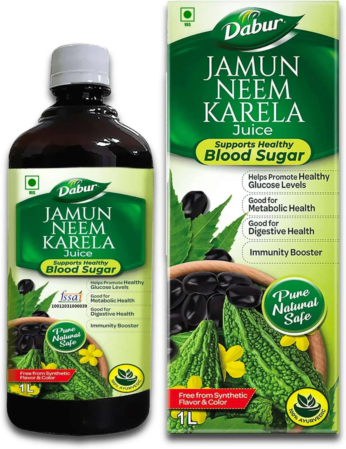 Dabur Jamun Neem Karela Juice 1 ltr
