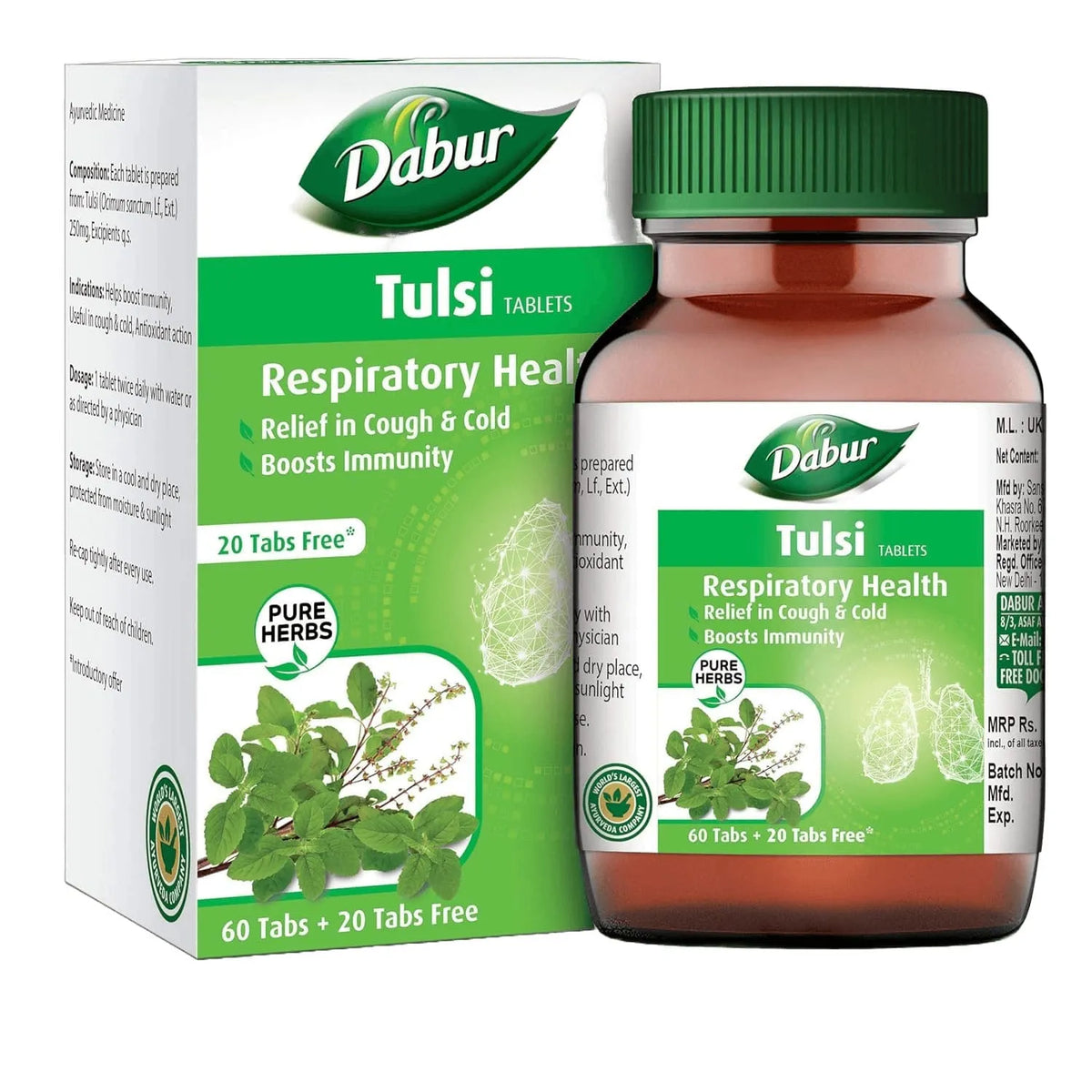 Dabur Tulsi Tablet 60 Tabs