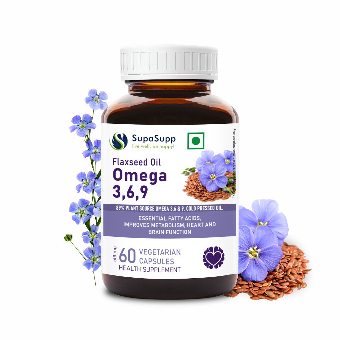 Omega 3,6,9 Flaxseed oil Capsules