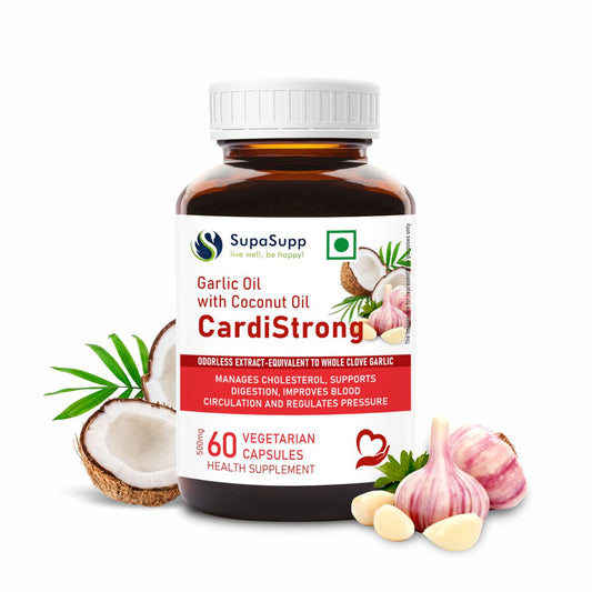 Cardi Strong Garlic&coc oil Capsules