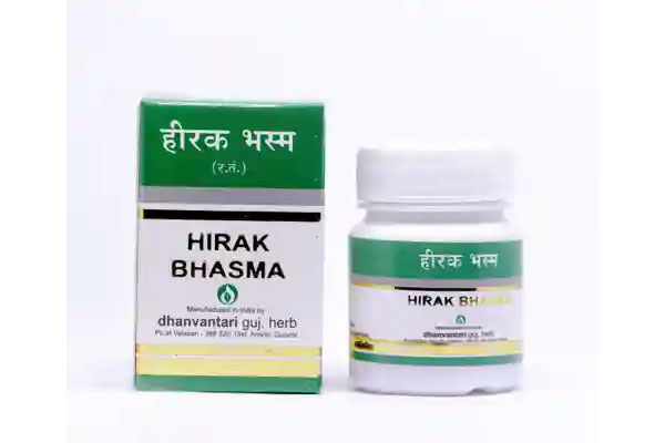 Hirak Bhasma 1 g