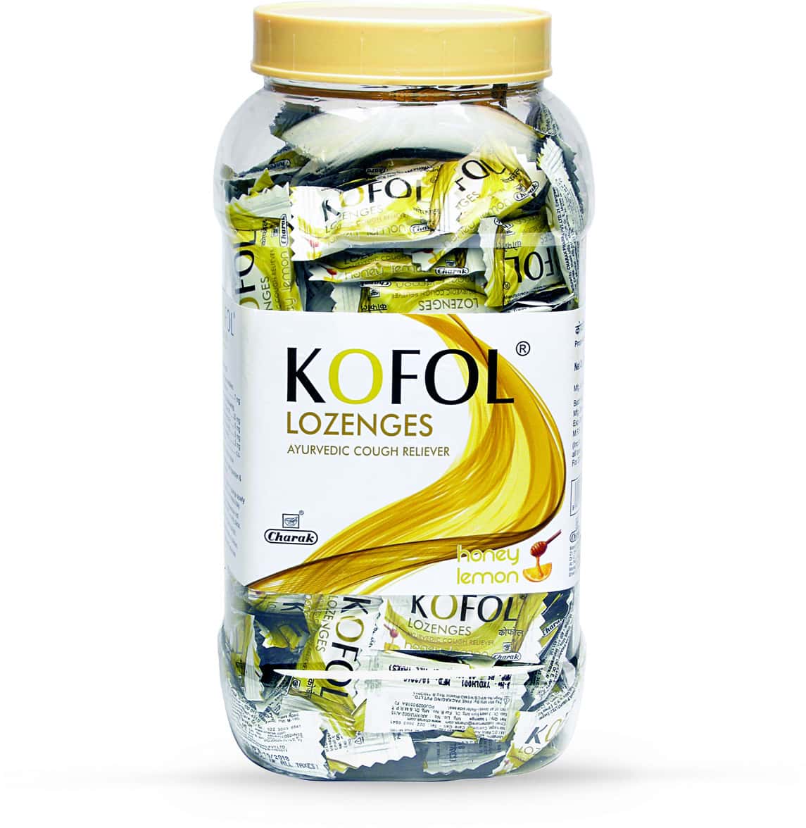 Kofol Lozenges Honey Lemon Jar 200 Tabs