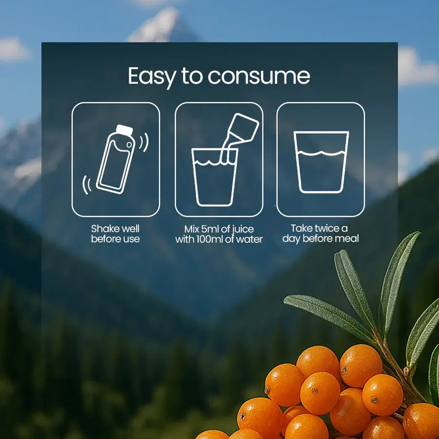 Krishna's Seabuckthorn Juice