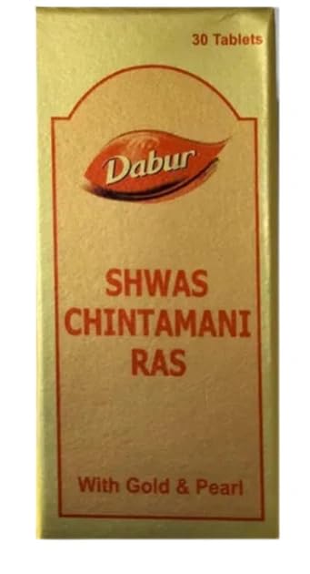 Shwas Chintamani Ras Gold 30 Tabs