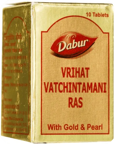 Vrihat Vatchintamani Ras Gold 10 Tabs
